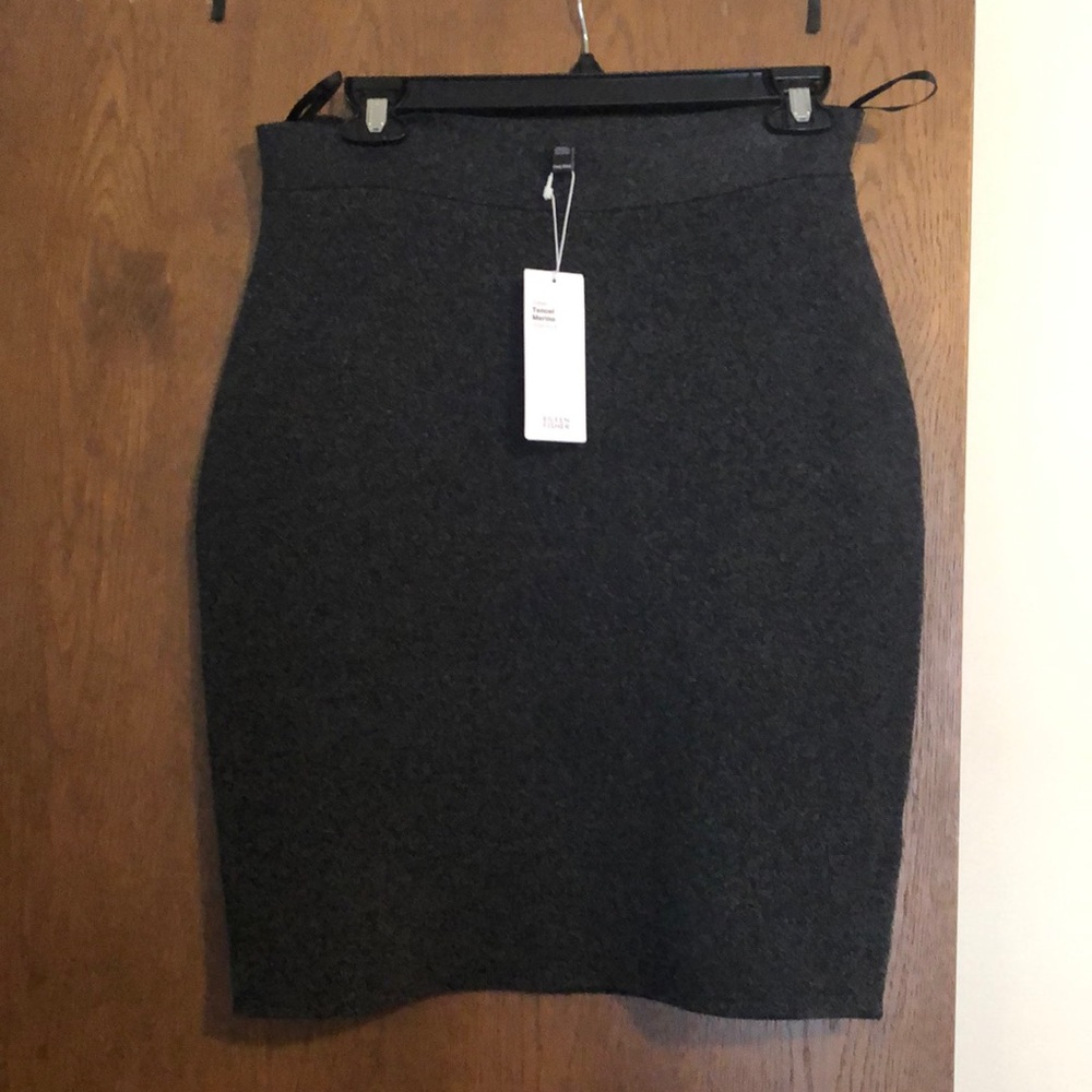 Eileen Fisher tencel merino skirt